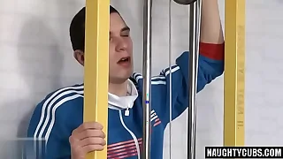 Big dig up gay anal mating added connected with cumshot